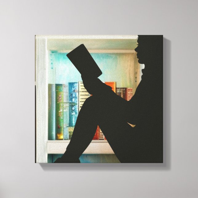 Toile Auteur de livres (Recto)