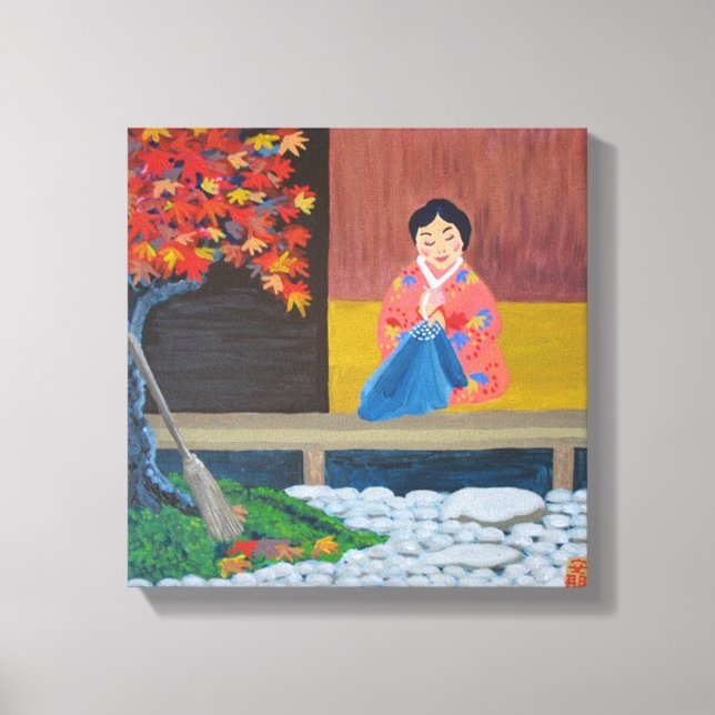 Toile Automne au Japon (Recto)