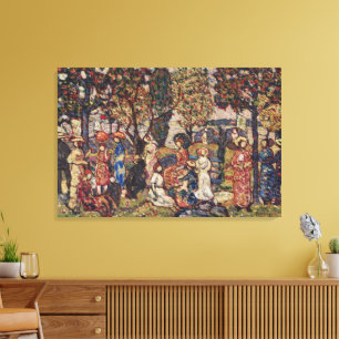 Toile Automne par Maurice Prendergast, Art Vintage