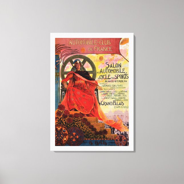 Toile Automobile Club de France (Recto)