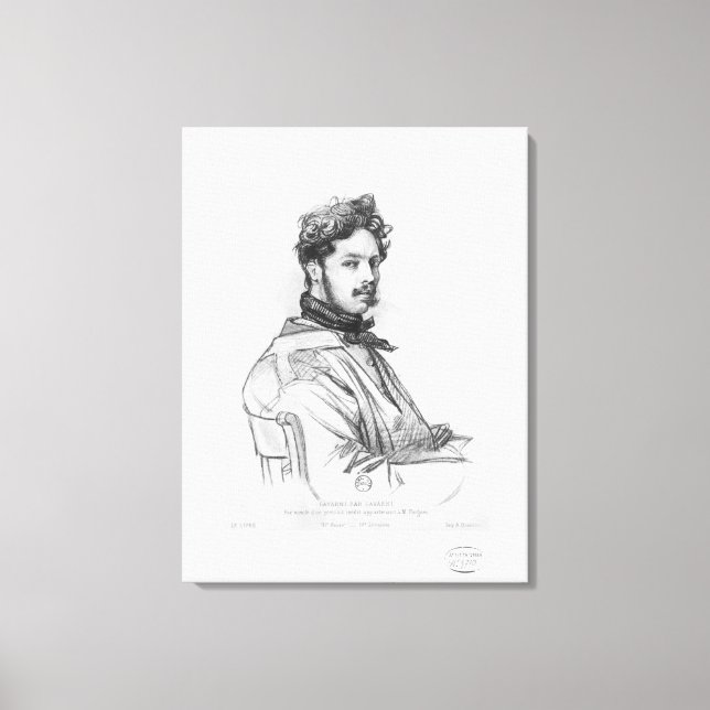 Toile Autoportrait 2 (Recto)