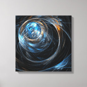 Toile Autour du monde Abstrait Art Quad Canvas Imprimer