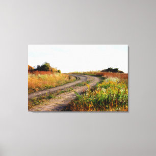 Toile "Autour du virage" Paysage Photographie Art