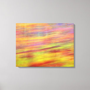 Toile Autumn Abstract Canvas Print
