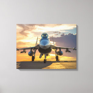 Toile Avion de chasse