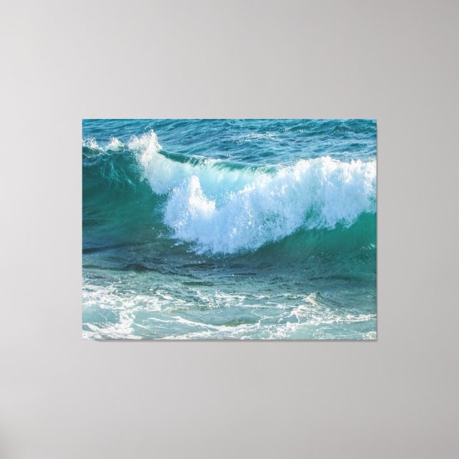 Toile Awesome Wave mer mer mer mer mer océan (Recto)