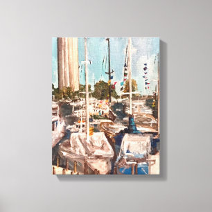 Toile B Dock, Mettre dans Bay