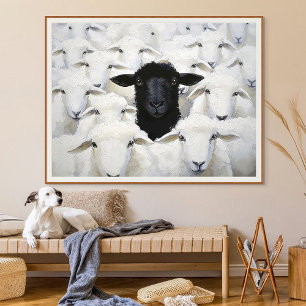 Toile Baa-tle de l'individualité