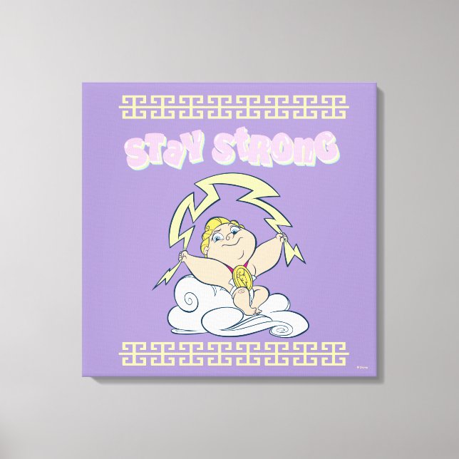 Toile Baby Hercules - Stay Strong Canvas Print (Recto)