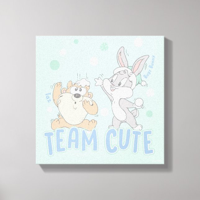 Toile Baby TAZ™ & BUGS BUNNY™ Team Cute (Recto)