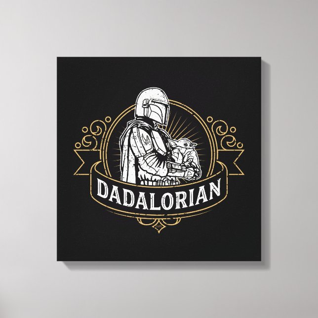 Toile Badge Vintage Dadalorien (Recto)