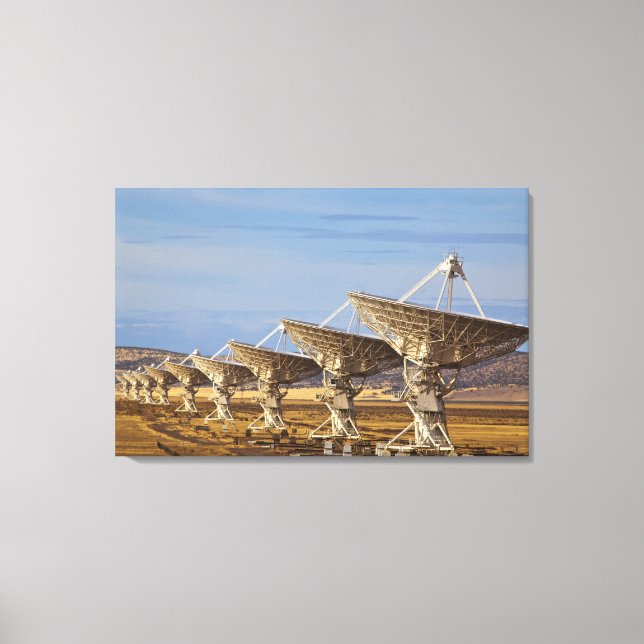 Toile Baie très grande alias Radio astronomie nationale (Recto)