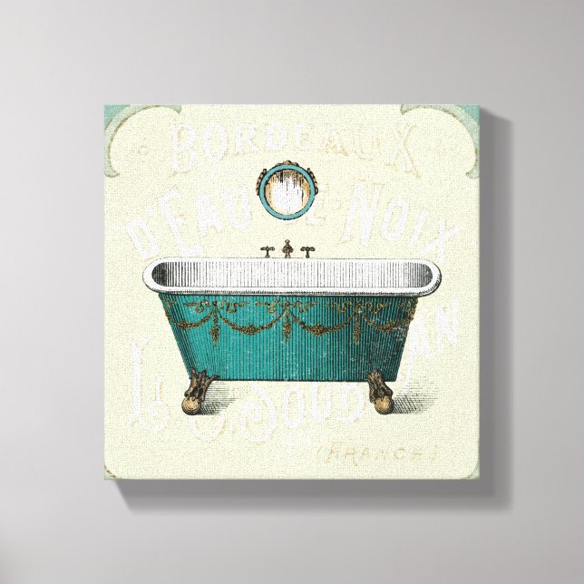 Toile Bain Parisien vintage (Recto)