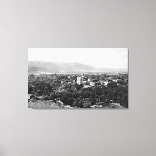 Toile Baker, vue PhotographBaker de ville de l'Orégon,