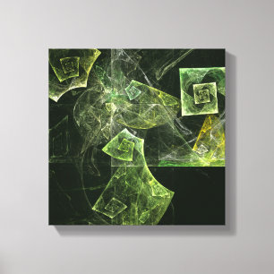 Toile Balance tordue Art Abstrait noir et blanc