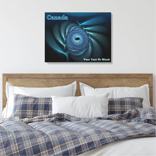 Toile Baleines à glace - Canada (Insitu(Chambre))