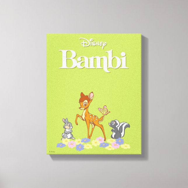Toile Bambi et amis (Recto)