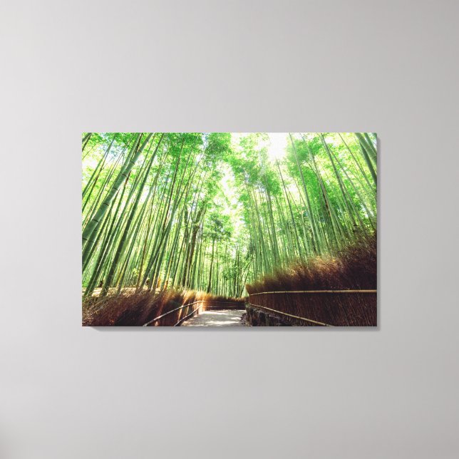 Toile Bamboo Grove | Arashiyama, Kyoto, Japon (Recto)