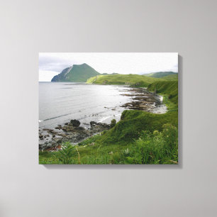 Toile Bancs rocheux sur l'île d'Unalaska