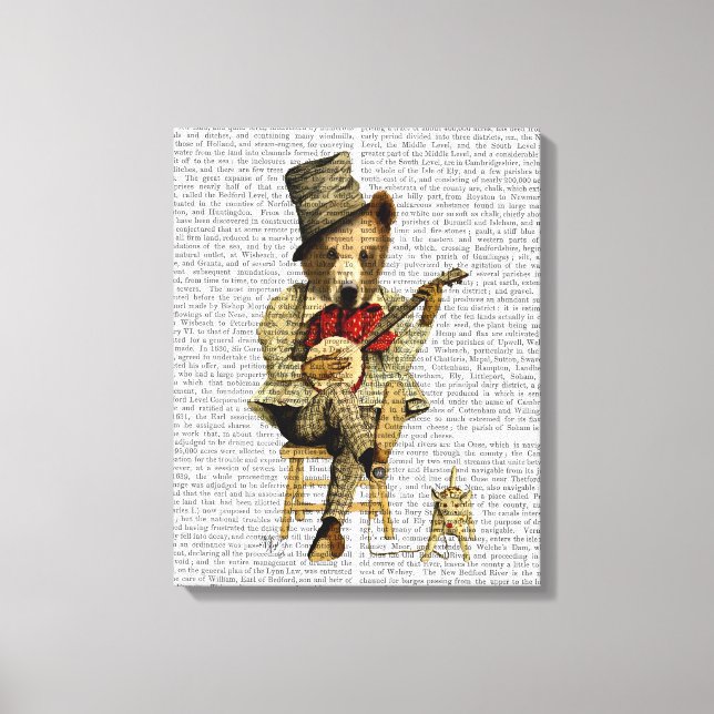 Toile Banjo Bear (Recto)
