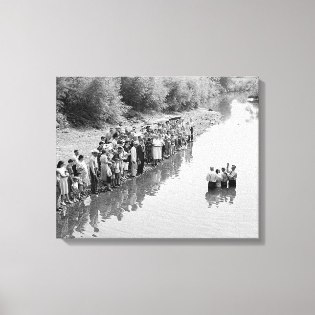 Toile Baptême de la rivière, 1940 (Recto)