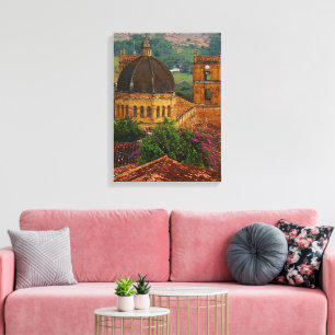 Toile Barichara Church Canvas Print