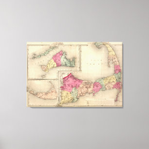 Toile Barnstable, ducs, comtés de Nantucket