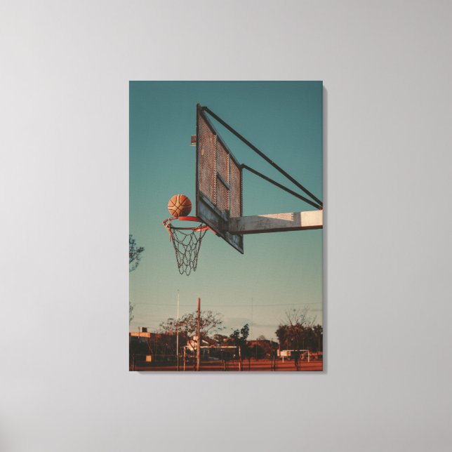 Toile Basket-ball cool (Recto)