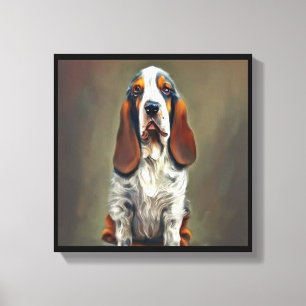 Toile Basset Bleu de Gascogne