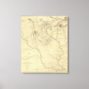 Toile Bassin hydrographique du Mississippi