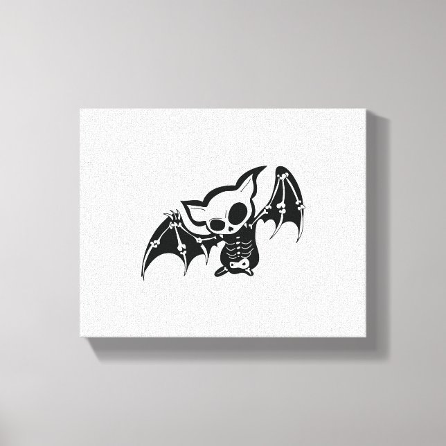 Toile Bat Halloween (Recto)