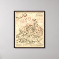Bataille de Brandywine Carte de la révolution amér