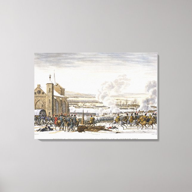 Toile Bataille de Preussisch-Eylau, le 9 février 1807, e (Recto)