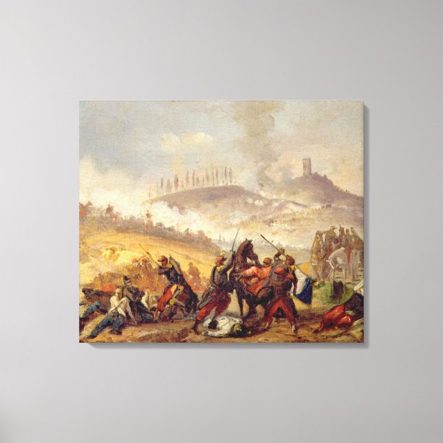 Toile Bataille de Solferino (Recto)