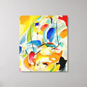 Toile Bataille navale de Kandinsky 1913