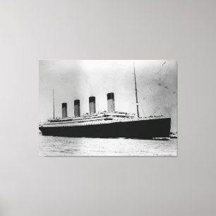 Toile Bateau à vapeur RMS Titanic