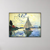 Bateau à voile au Petit Gennevilliers