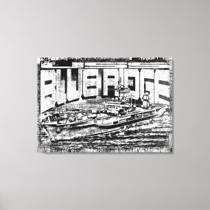 Toile Bateau de commande Blue Ridge Stretted Canvas Prin