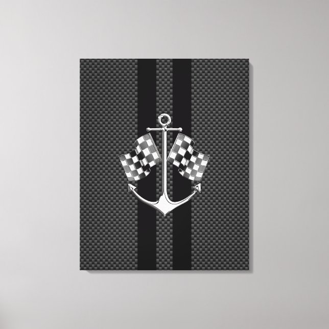 Toile Bateau nautique en fibre de carbone (Recto)