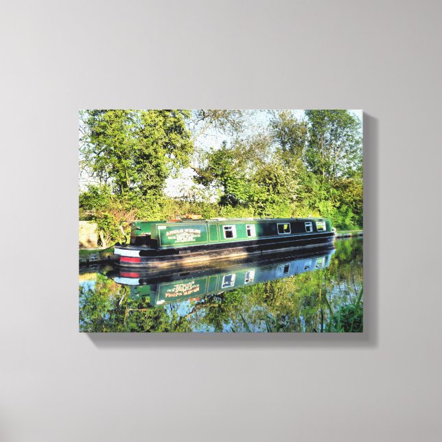TOILE BATEAUX DE CANAL (Recto)