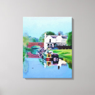 TOILE BATEAUX DE CANAL