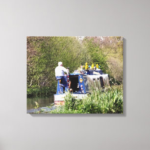 TOILE BATEAUX DE CANAL
