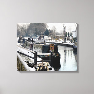 TOILE BATEAUX DE CANAL