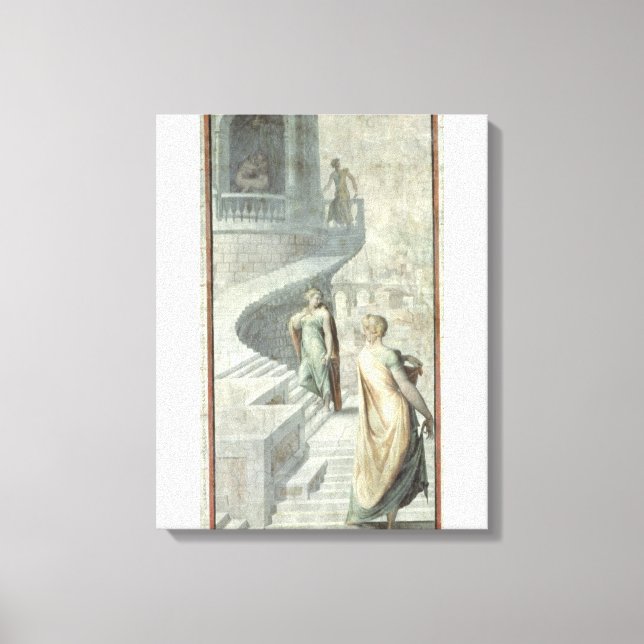 Toile Bathsheba Visite David, c.1553 (Recto)
