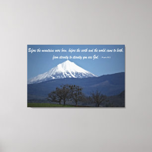 Toile Bâti McLoughlin - 90:2 de psaumes