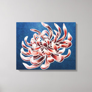 Toile Batik Chrysanthemum