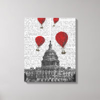 Bâtiment du Capitole américain et ballons à air ch
