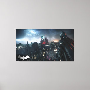 Toile Batman regarde la ville