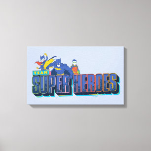 Toile Batman   Team Super Heroes