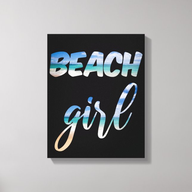Toile Beach Girl (Recto)
